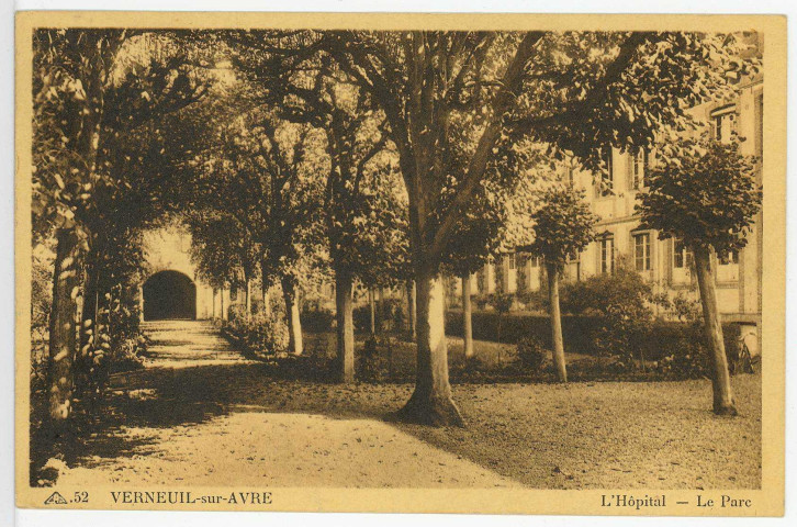 Verneuil-sur-Avre. L'Hôpital - Le Parc.