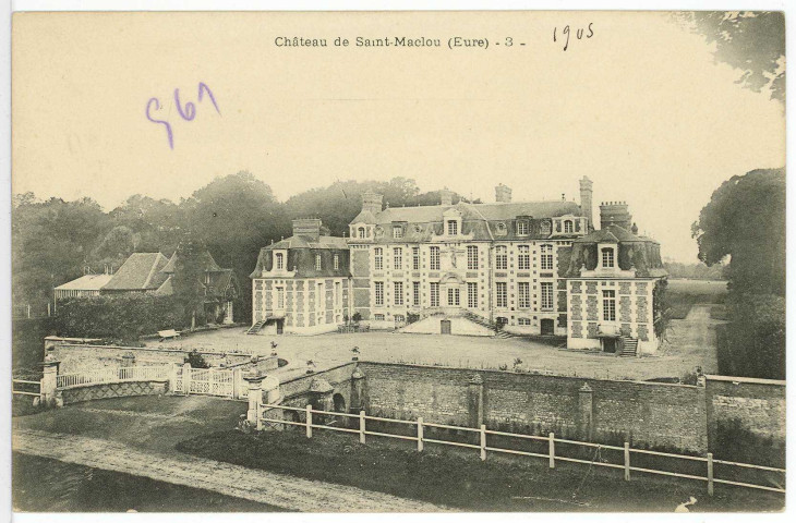 Saint-Maclou. Château de Saint-Maclou.