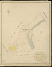 Saint-Pierre-du-Vauvray. Tableau d'assemblage _ du Plan Parcellaire de la Commune de St Pierre du Vauvray _ Canton de Louviers - Louviers - Eure. _ Terminé sur le Terrain en 1823, sous l'administration de M. Le Vicomte Raymond Delaitre, Préfet _ M. Dannequin, Maire _ et sous la Direction de M. Boullenger, Directeur des Contributions directes _ M. Hautier, Géomètre en Chef. _ Par M. Roger, Géomètre de 1re classe.