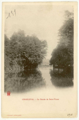 Charleval. La Percée de Saint-Victor.