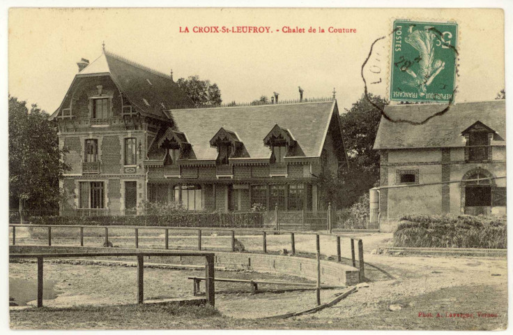 Croix-Saint-Leufroy (La). Chalet de la Couture.