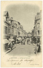 Louviers-Ville. La Rue de Neubourg.