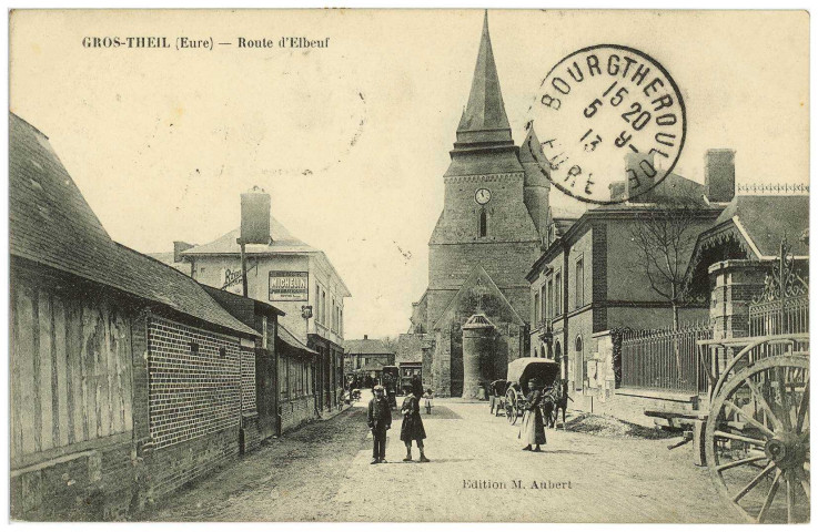 Gros-Theil (Le). Route d'Elbeuf.