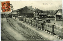 Evreux-Ville. La Gare.