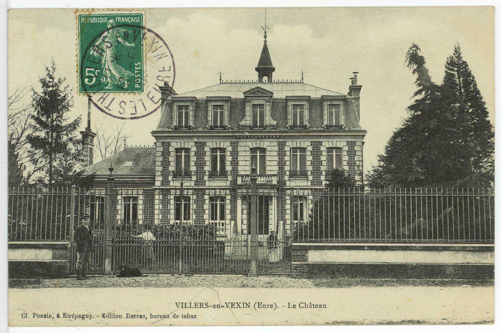 Villers-en-Vexin. Le Château.