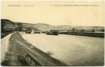 Amfreville-sous-les-Monts. La Normandie. - "LA C. P. A. ". - 57. - Environs de Pont-de-l'Arche. - Les Ecluses d'Amfreville.