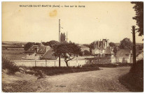 Neaufles-Saint-Martin. Vue sur le Haras.