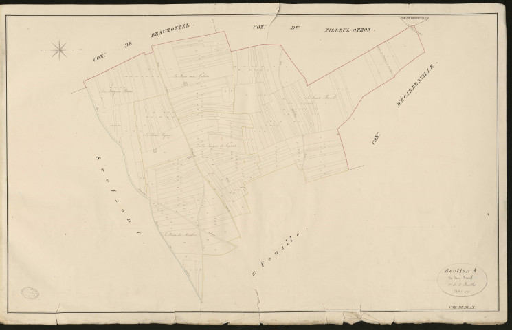 Bray. Section A _ du haut Breuil _ 1re de 2 Feuilles
