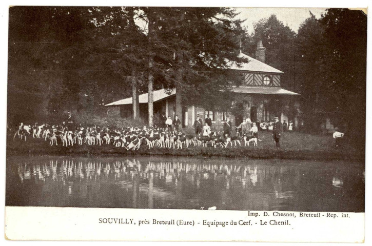 Bémécourt. Souvilly, près Breteuil- Equipage du Cerf- Le Chenil.