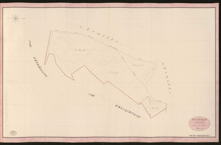 Sainte-Marie-de-Vatimesnil. Section A _ de Vatimesnil _ 2e de 5 Feuilles