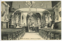 Surville. Intérieur de l'Eglise.