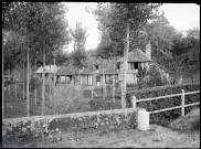 Ferme à colombages.