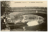 Garennes-sur-Eure. Pêcheurs à la Ligne.