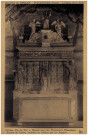 Juignettes. Environs de Rugles - Juignettes (Eure) - L'Eglise de la Celle. Célèbre. Fin du XVe s. Classée dans les monuments Historiques. Statues de l'Autel, rétablies en Albâtre par les Anglais.