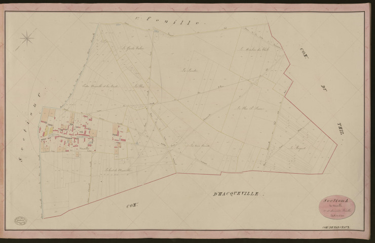 Farceaux. Section A _ de Neuville _ 2e et dernière Feuille