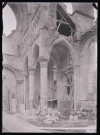 Ruines et vestiges de l'ancienne abbaye de Longpont (Aisne).