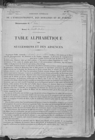 Tables 1914-1922