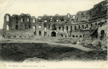 EL-DJEM. - Intérieur du Colisée
