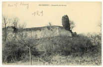 Bus-Saint-Rémy. Baudemont -Ensemble des Ruines.