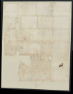 Menneval - 1- "Plan visuel ou croquis de Maneval". * 2- "Plan visuel de la partie de la paroisse de Manneval … seigneurie et prévosté de Bouffey". *