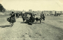 SFAX. La route de Sousse et les fortifications