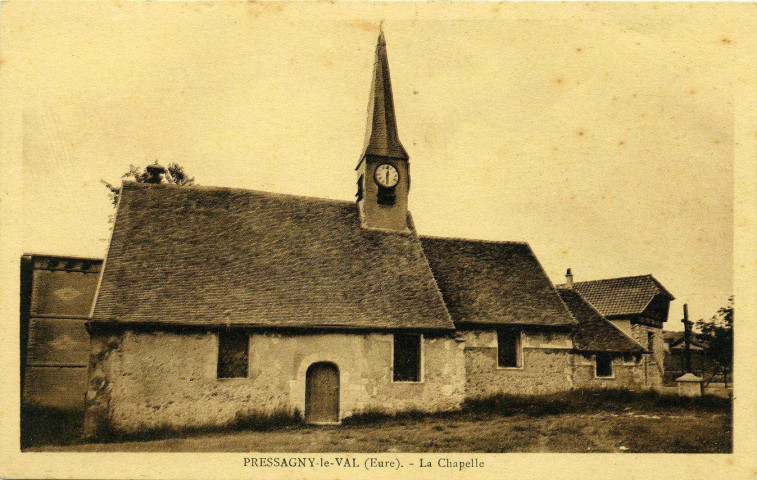 Notre-Dame-de-l'Isle. Pressagny-le-Val. - La Chapelle.