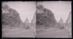 Tour de la chapelle des remparts de Fougères (Ille-et-Vilaine).