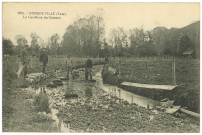 Hondouville. La cueillette du Cresson.