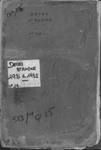 Tables 1921-1932