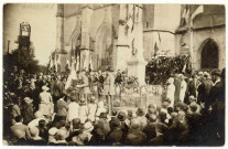 Ambenay. Souvenir de la remise de drapeaux d'Ambenay.