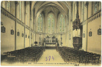 Louviers-Ville. Intérieur de la Chapelle de l'Hôpital.