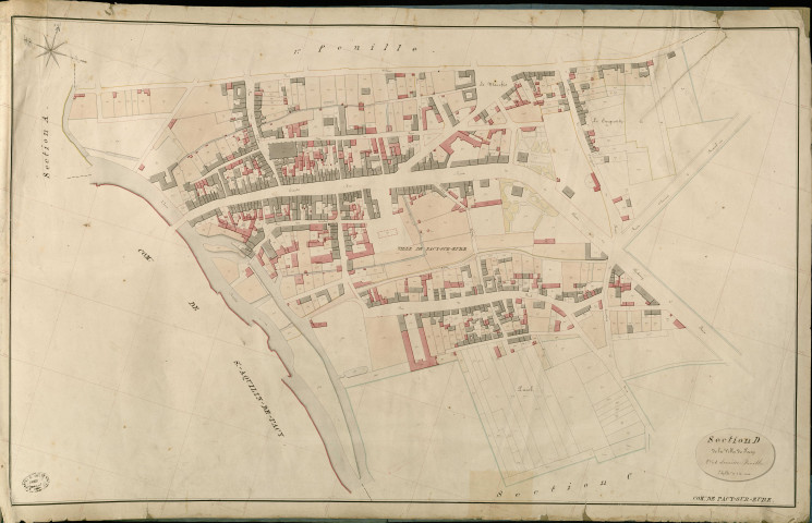 Pacy-sur-Eure. Section D _ de la Ville de Pacy _ 2e et dernière Feuille