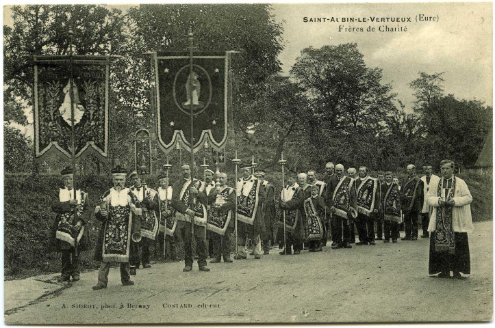 Saint-Aubin-le-Vertueux. Frères de Charité.