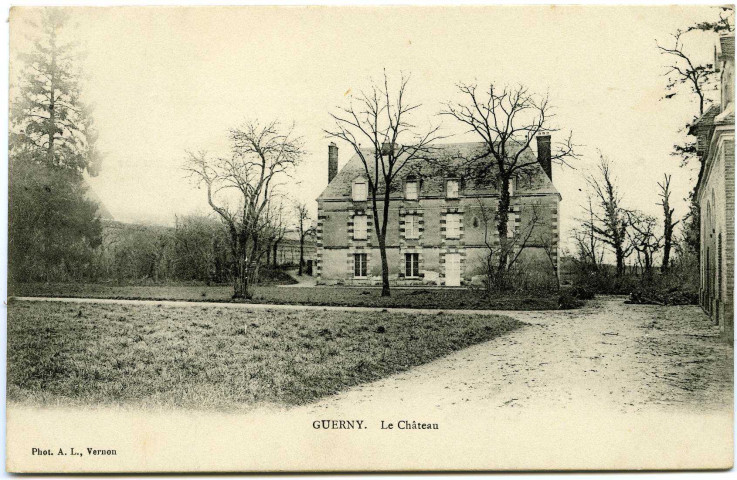 Guerny. Le Château.