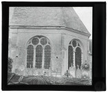 Église de Boissy-Lamberville (Eure), chevet.