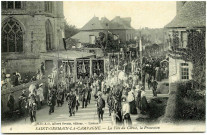 Saint-Germain-la-Campagne. Saint-Germain-La-Campagne. - La Fête du Christ, la Procession.