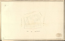 Mousseaux-Neuville. Section B _ du Village _ 3e de 4 Feuilles