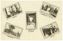 Lignerolles. Carte souvenir.