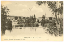 Andelys (Les). Le Petit Andely. - Vue prise de Gardon.