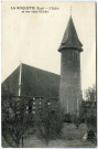 Roquette (La). La Roque. - L'Eglise et son vieux Clocher.