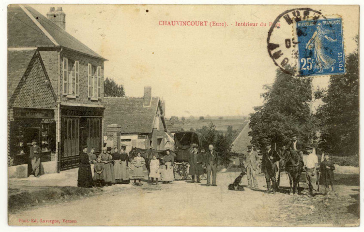 Chauvincourt. Intérieur du Pays.