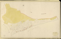 Amfreville-sur-Iton. Section B _ de la Côte des Blancs Monts _ Feuille Unique