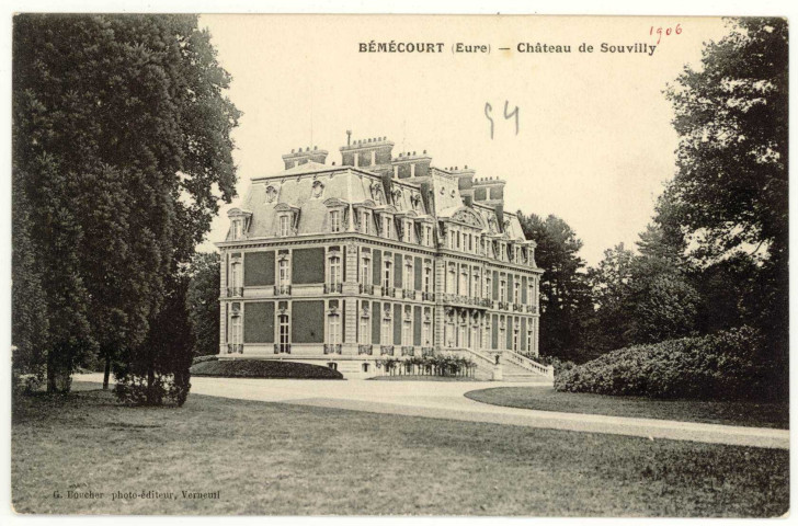 Bémécourt. Château de Souvilly.