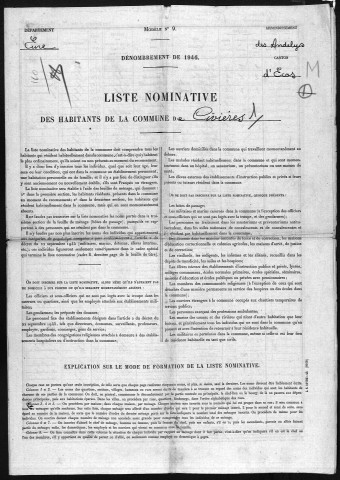 CIVIERES 1946