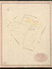 Château-sur-Epte. Tableau d'assemblage du Plan Parcellaire de la Commune de Château-sur-Epte. _ Canton d'Ecos - Andelys - Eure. _ Terminé sur le terrain le 31 août 1836, sous l'administration de M. A Passy, Préfet - M. Trouard, Maire et sous la direction de M. Marel, Directeur des Contributions directes. _ M. Le Fébure, Géomètre en Chef. _ Par M. Lenglet, Géomètre de 1re classe