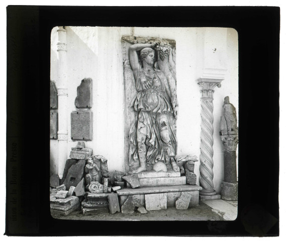 Musée de Carthage (Tunisie), statue de l'Abondance.