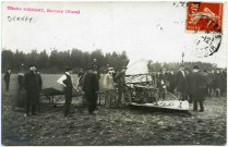 Bernay. [Accident d'avion].