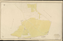 Breux-sur-Avre. Section B _ du Bois de la Barotte et de la Bourgeoisie _ Feuille Unique