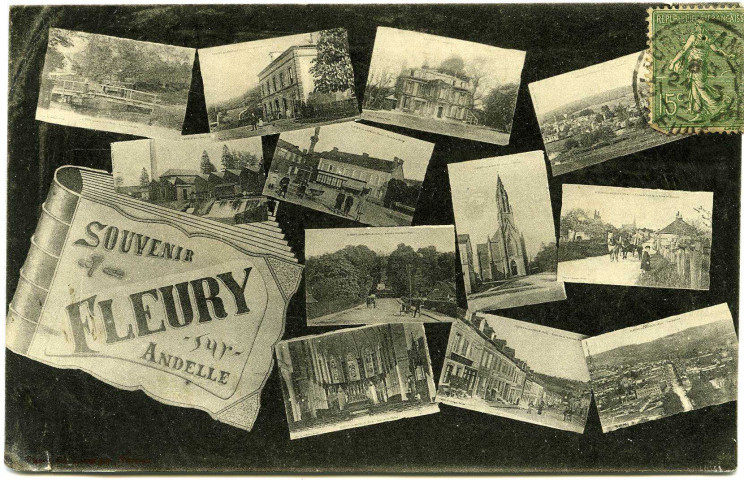 Fleury-sur-Andelle. Souvenir de Fleury-sur-Andelle.