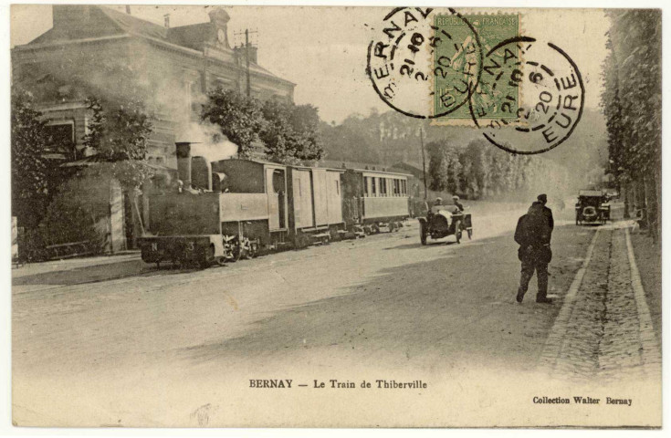 Bernay. Le Train de Thiberville.